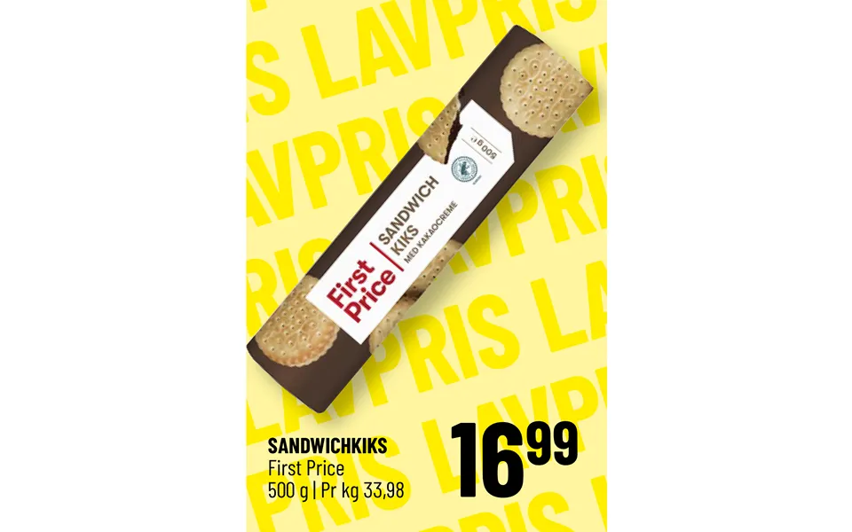 Sandwichkiks first price