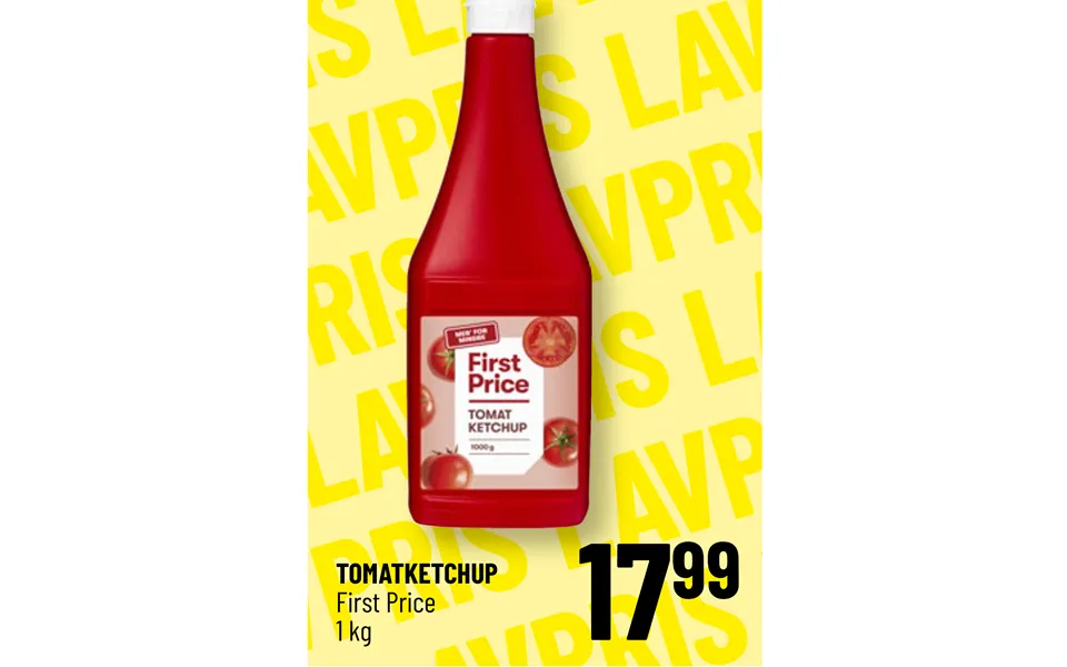 Tomato ketchup first price