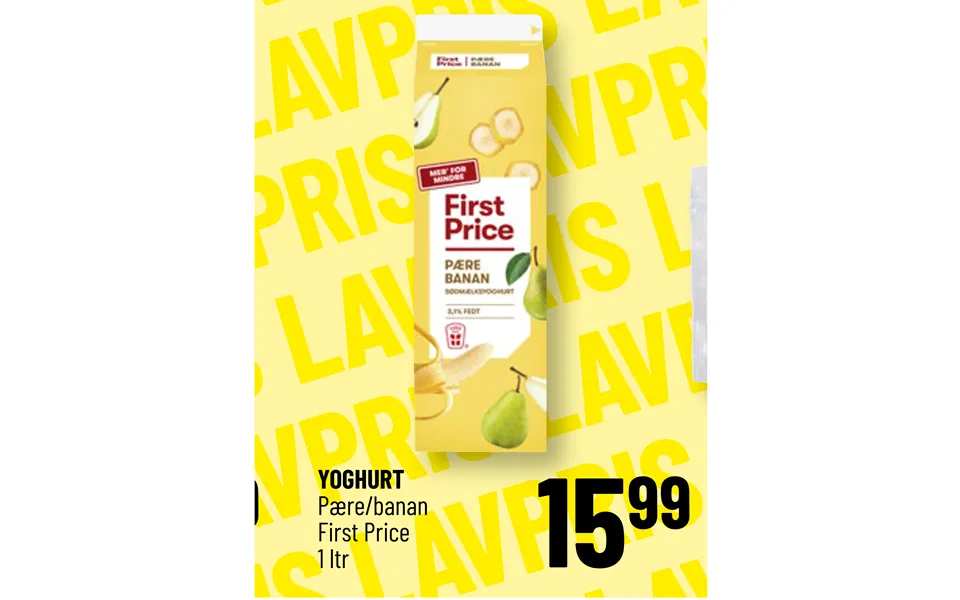 Yogurt first price 1 ltr