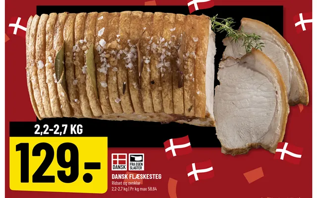 Danish roast pork product image