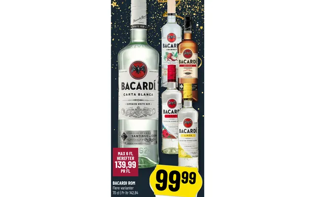 Bacardi rom product image