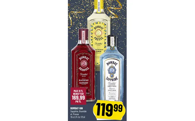 Bombay gin product image