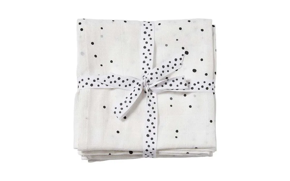 Donated city deer cloth diapers in 2-pak - dreamy dots white