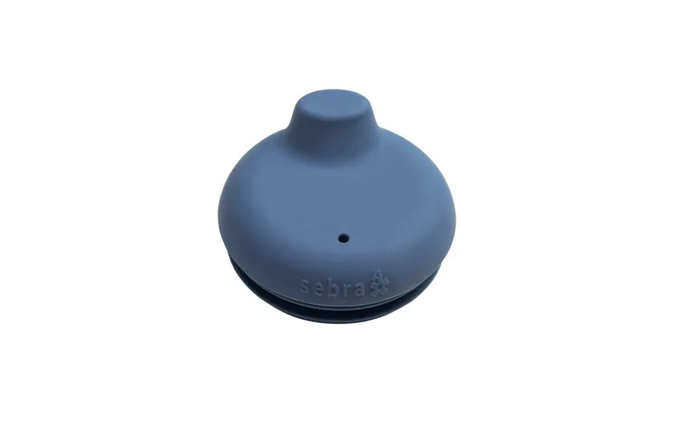 Sebra silicone lid vintage blue