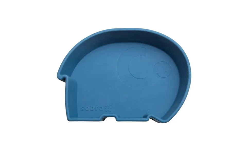 Sebra silicone bowl - fanto nordic blue
