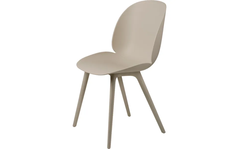 Beetle dining chair un upholstered - plastic base