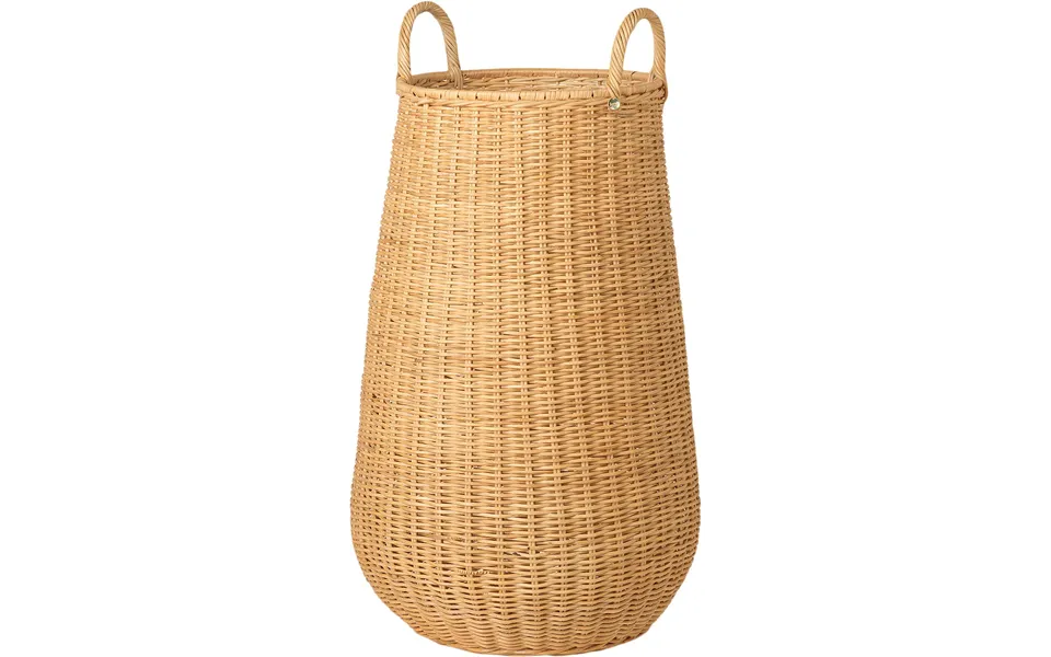 Braided Laundry Basket Natural