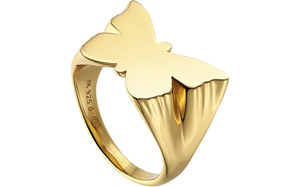 Butterfly signet ring