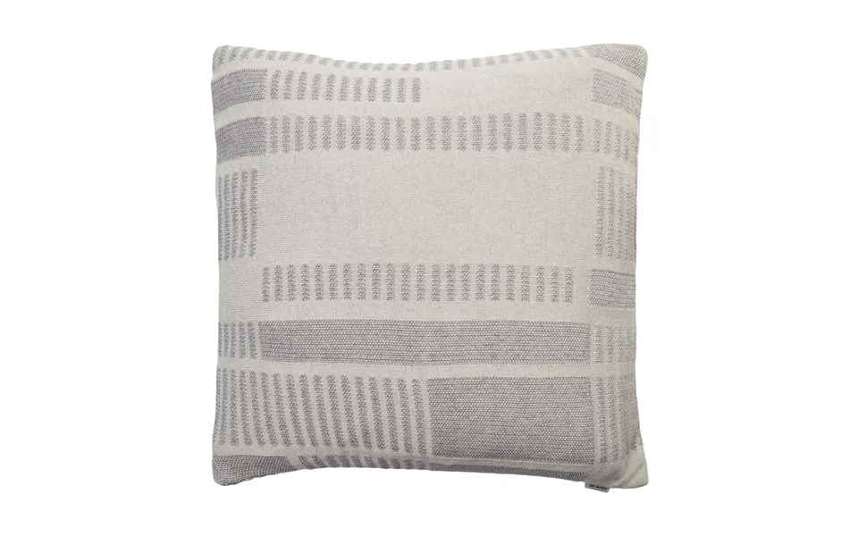 Check c greynatural - cushion 48x48 cm