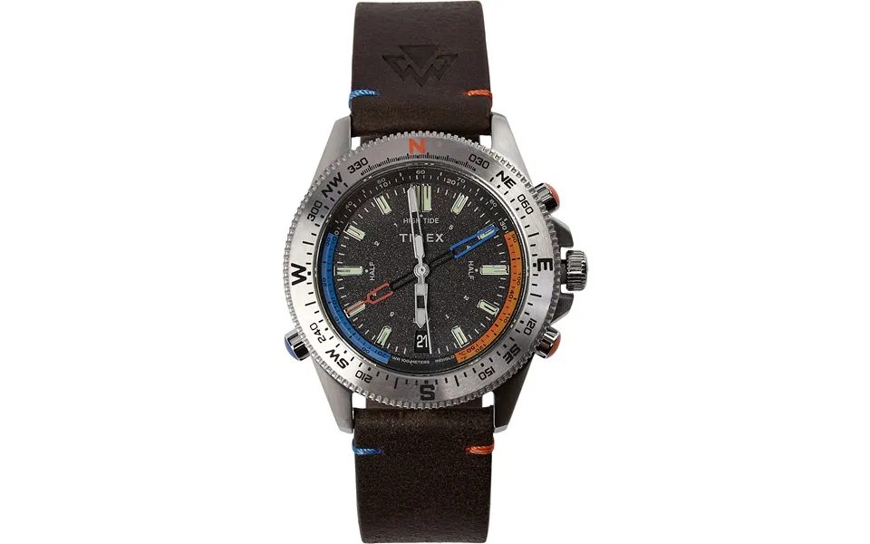 Expedition North Tidetemp-compass Sst Case Black Dial Brow