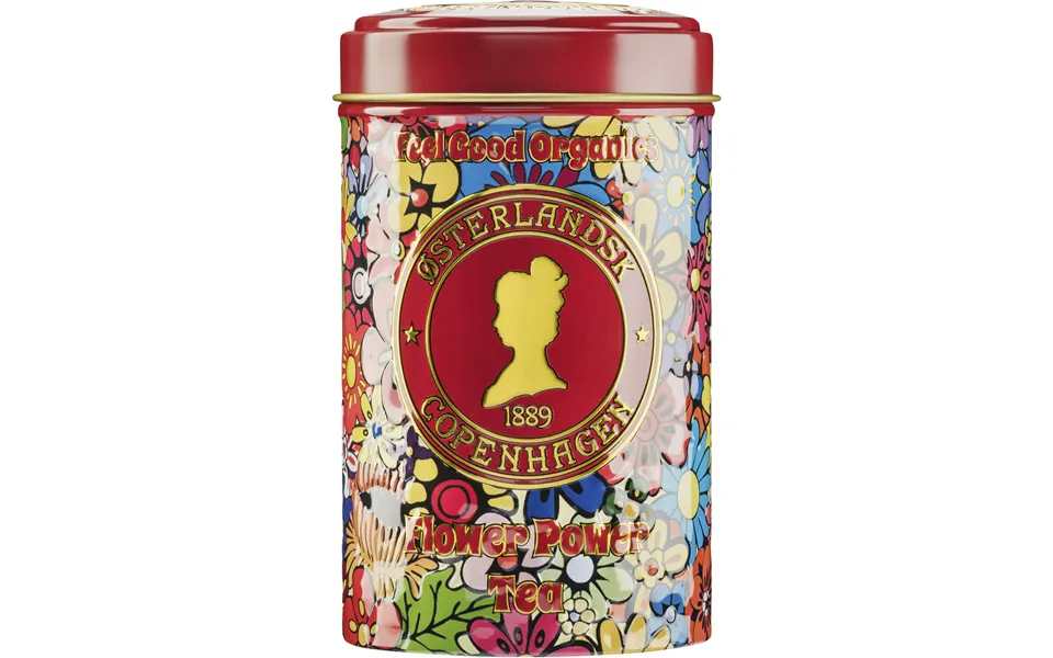 Flower power tea organic - 125g can