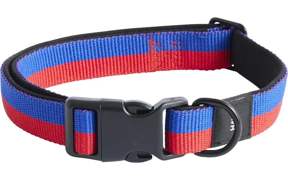 Hay dogs collar flatm l red - blue