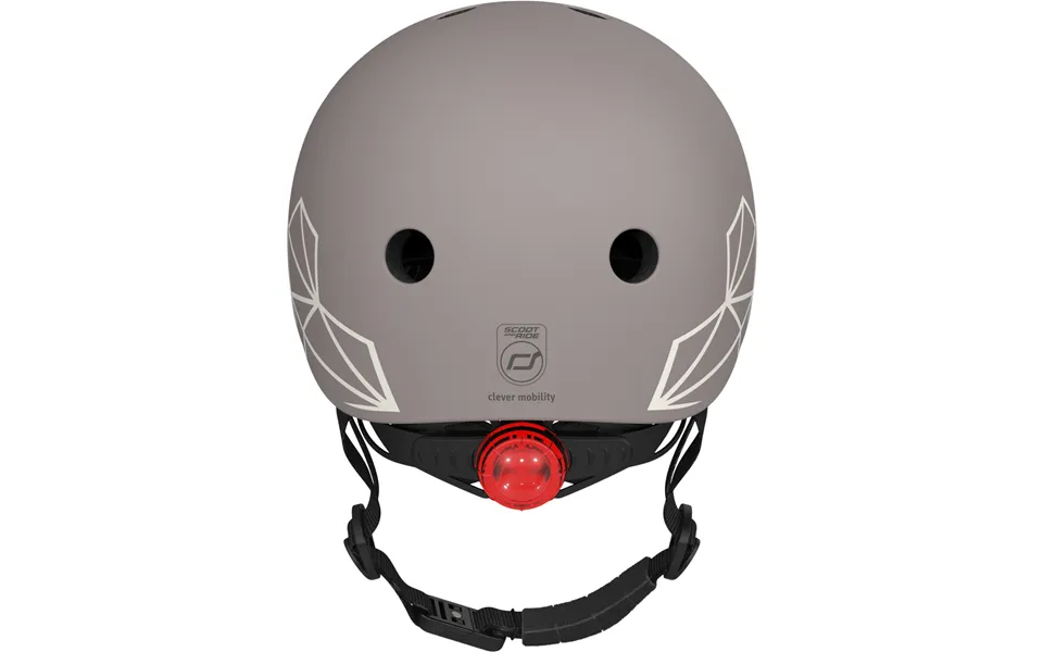 Helmet xxs brown lines