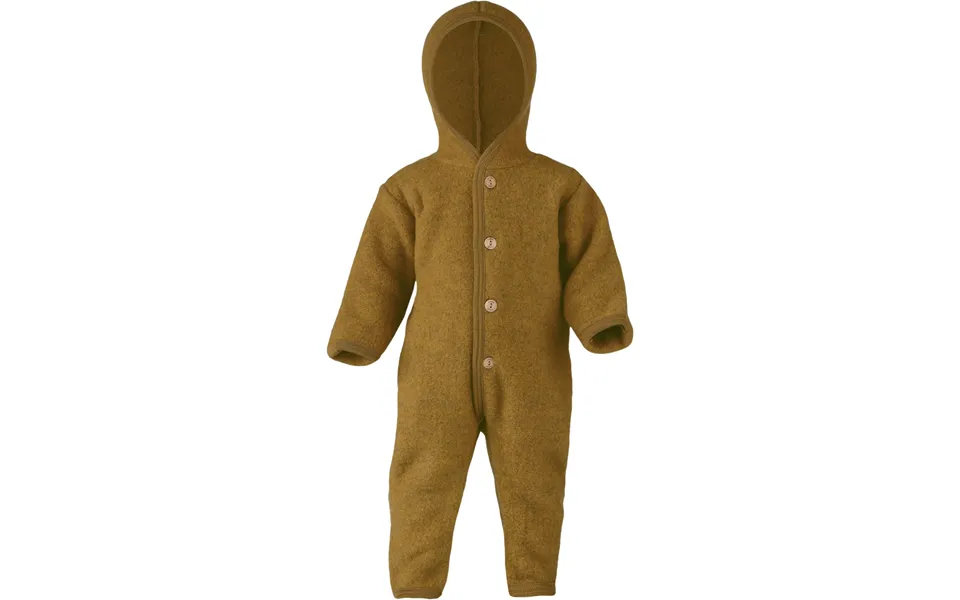 Hooded overall - with buttons