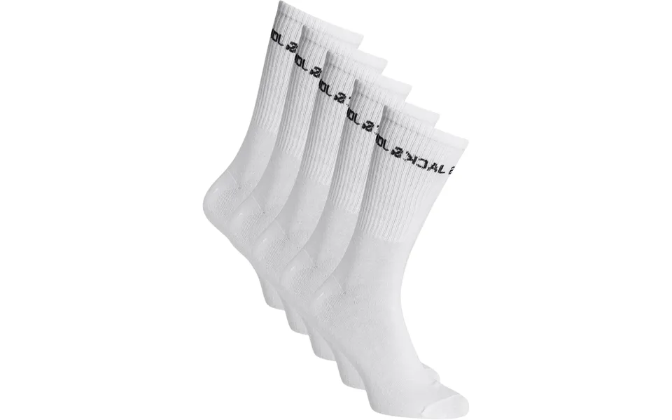 Jacbasic logo tennis sock 5 pack no