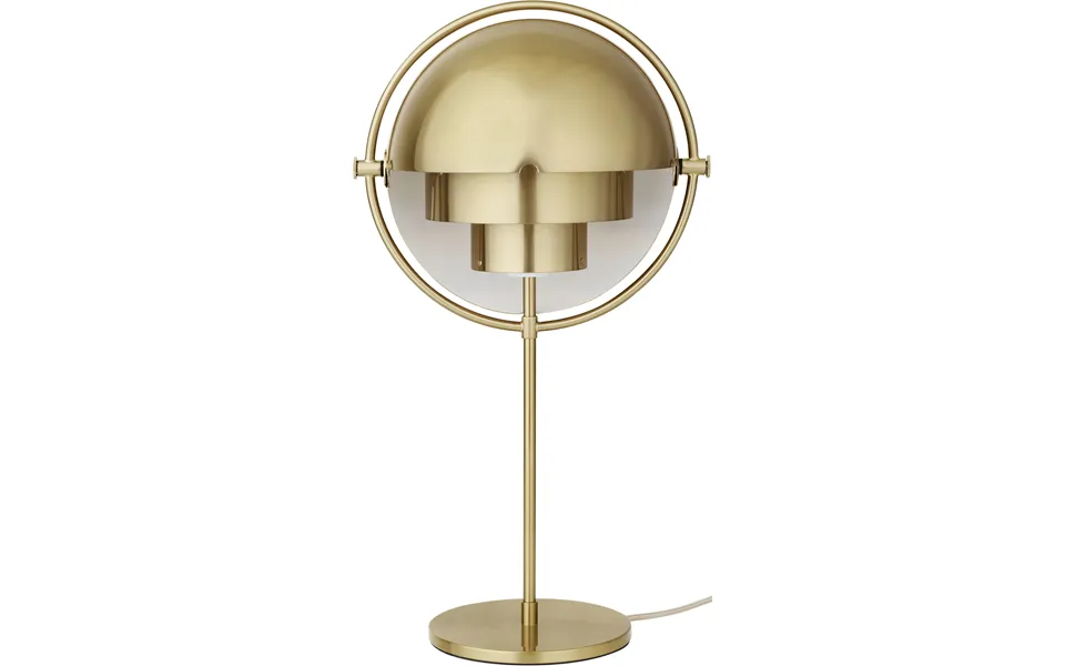 Multilite table lamp - brass base