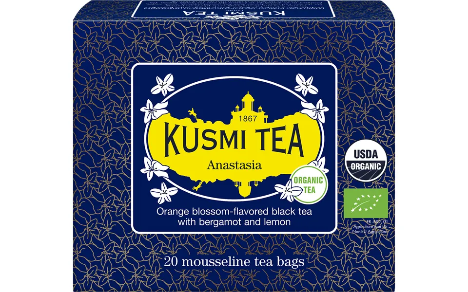 Organic Anastasia Box Of 20 Muslin Tea Bags - 40gr 1.4oz.