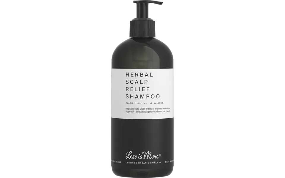 Organic Herbal Scalp Relieve Shampoo Eco Size 500 Ml.