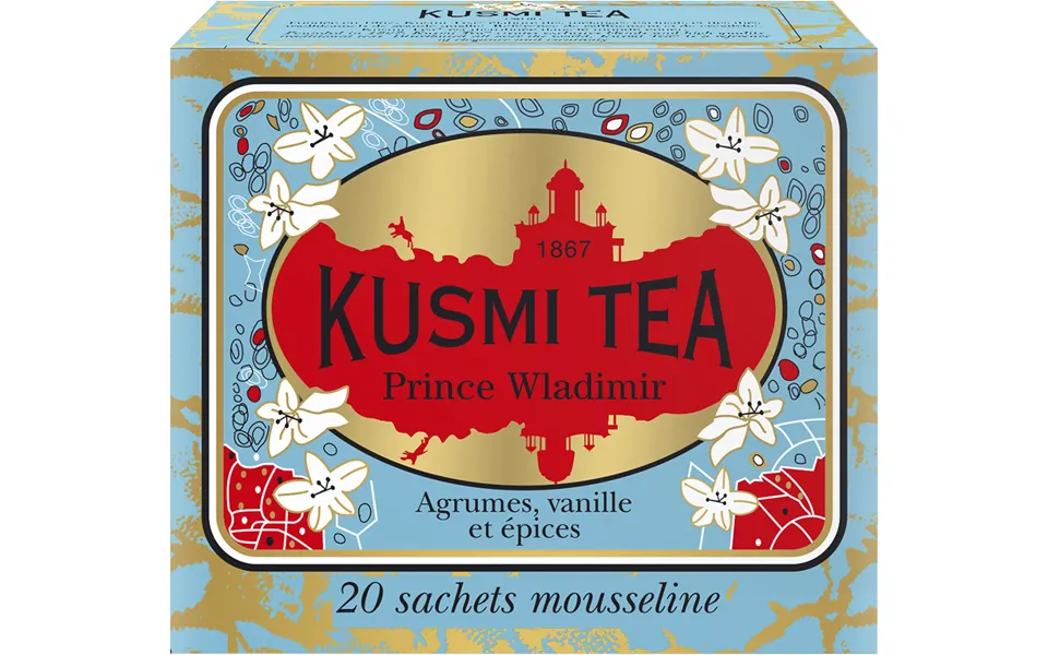 Organic Prince Vladimir 20 Muslin Tea Bags - 40gr 1.4oz.