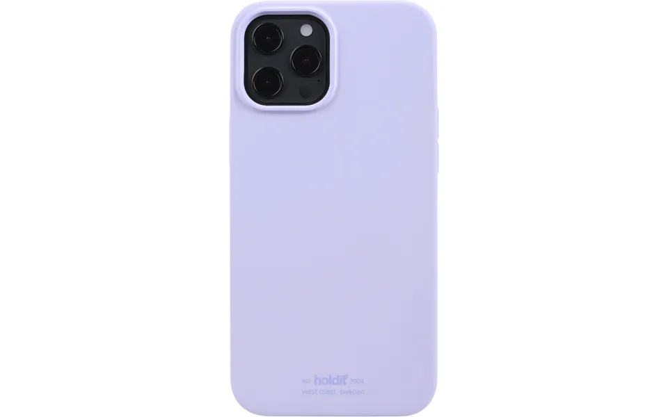 Silicone case iphone 12 12pro lavender