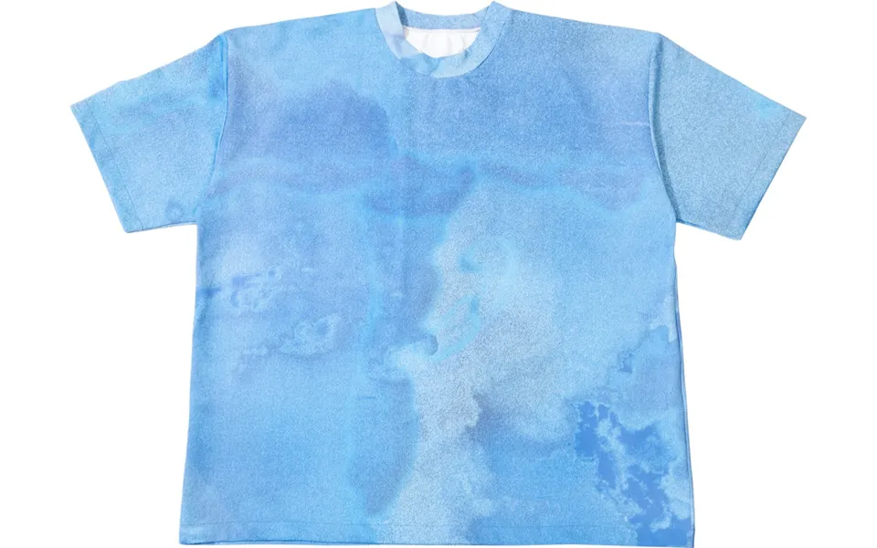 Cloud print oversized tshirt