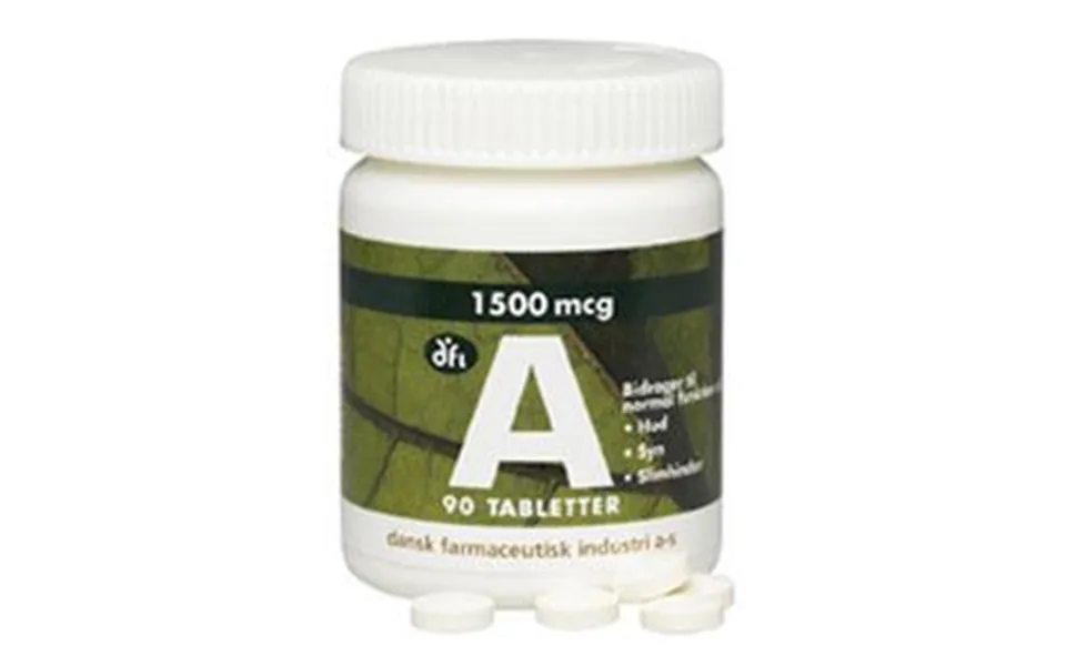 A-vitamin, 1500 Mcg - 90 Tabl.