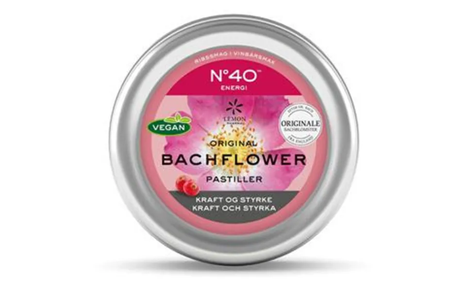 Bach flowers pastilles energi - 50 g