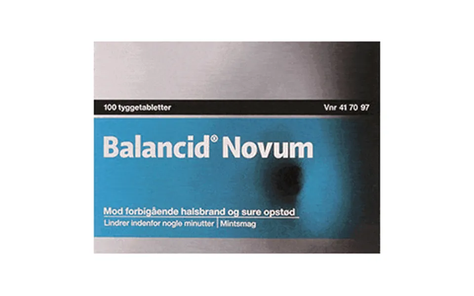 Balancid Novum - 100 Tyggetabletter