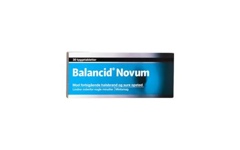Balancid Novum - 30 Tyggetabletter