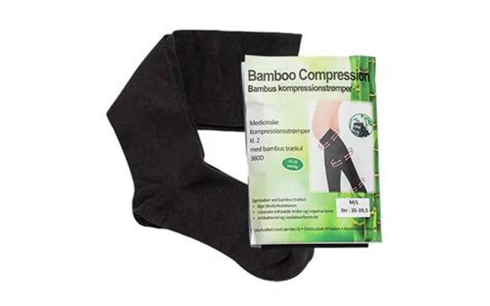 Bamboo pro kompressionsstrømper - 1 couple