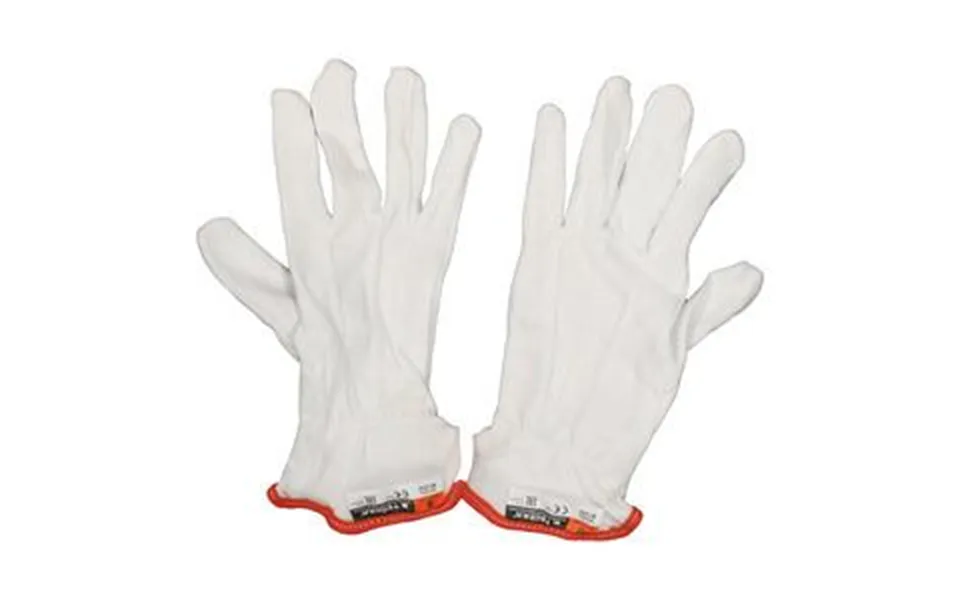 Cotton gloves str. 8 - 1 Couple