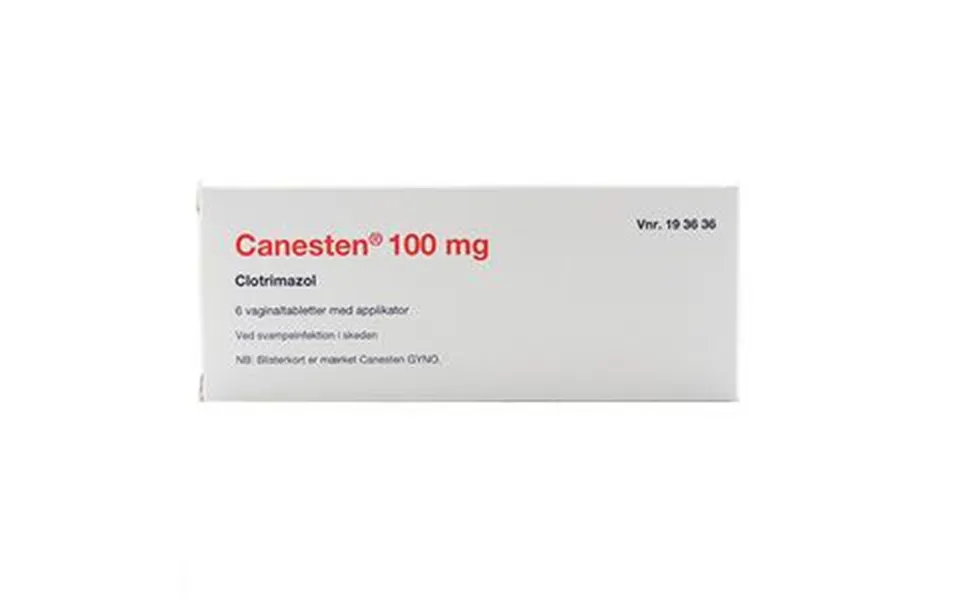 Canesten 2care4 100 Mg Vaginaltabletter - 6 Stk.