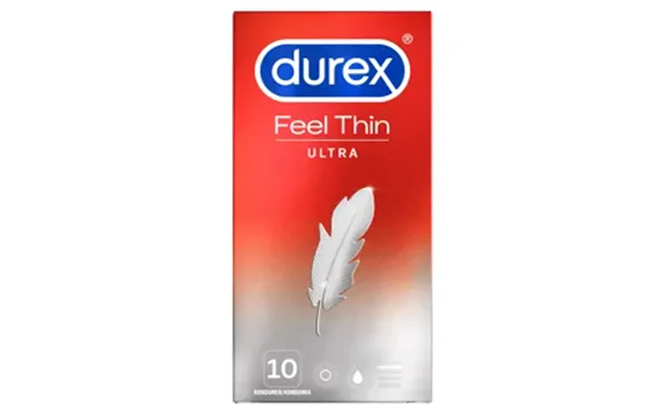Durex Feel Ultra Thin Kondomer - 10 Stk.