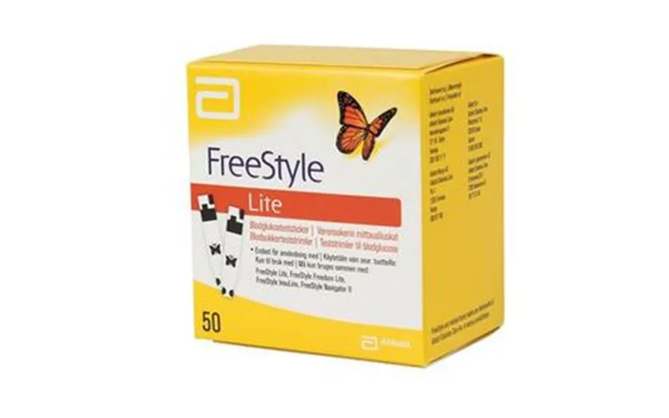 Freestyle Lite Teststrimler - 50 Stk