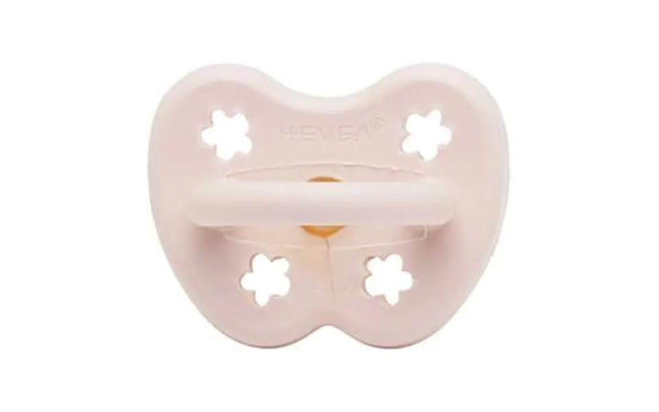 Hevea pacifier orthodontic pink 0-3 months. - 1 Paragraph.