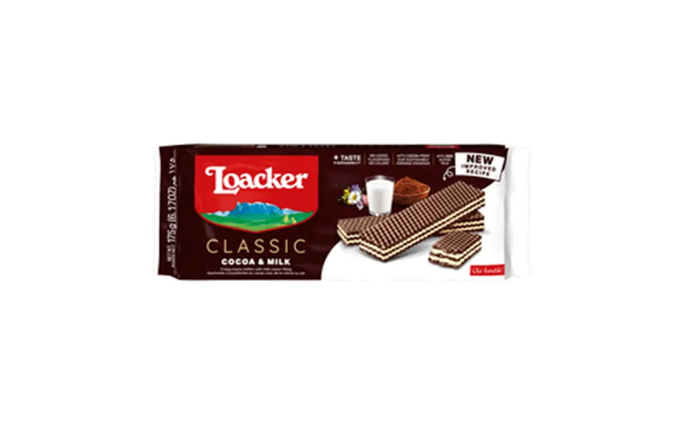Loacker Classic Cocoa & Milk - 175 G