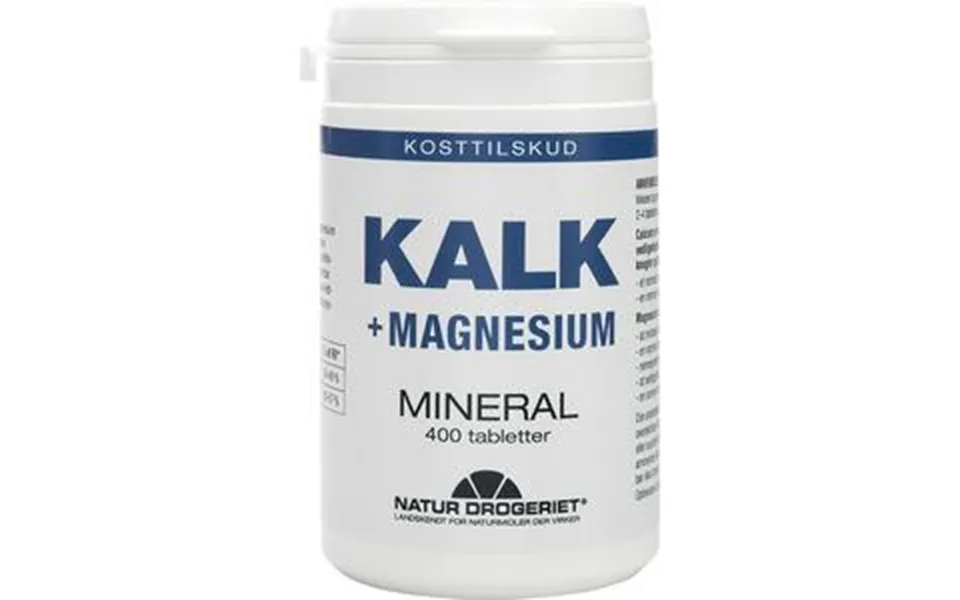 Natur-drogeriet Kalk Magnesium - 400 Tabl.