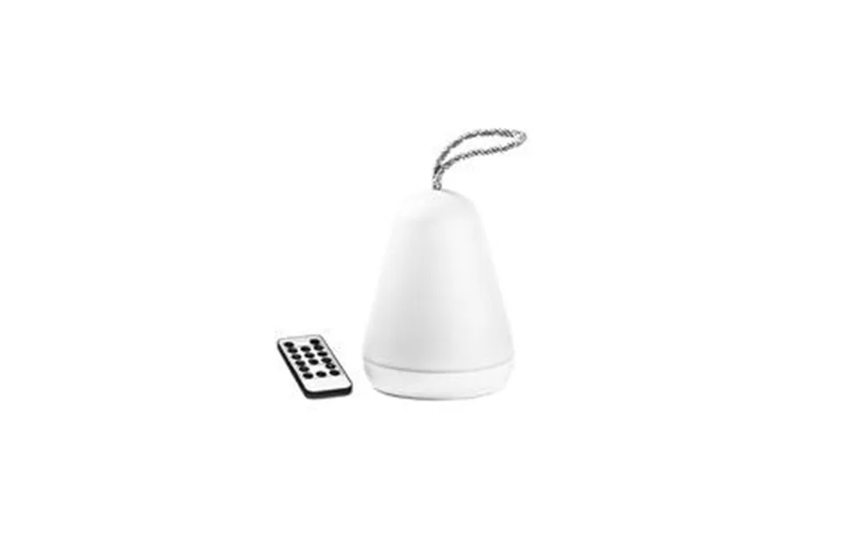 Rabbit & friends portable lamp m. Remote - white gr