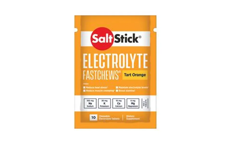 Saltstick Fastchews Orange - 10 Stk