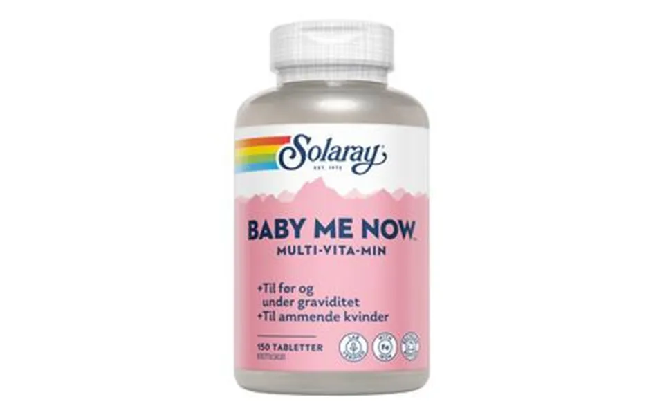 Solaray Baby-me-now - 150 Tabl.