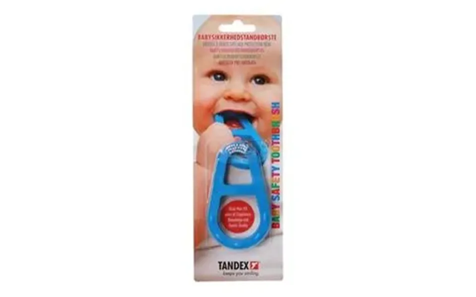 Tandex baby sikkerhedstandbørste - 1 paragraph.