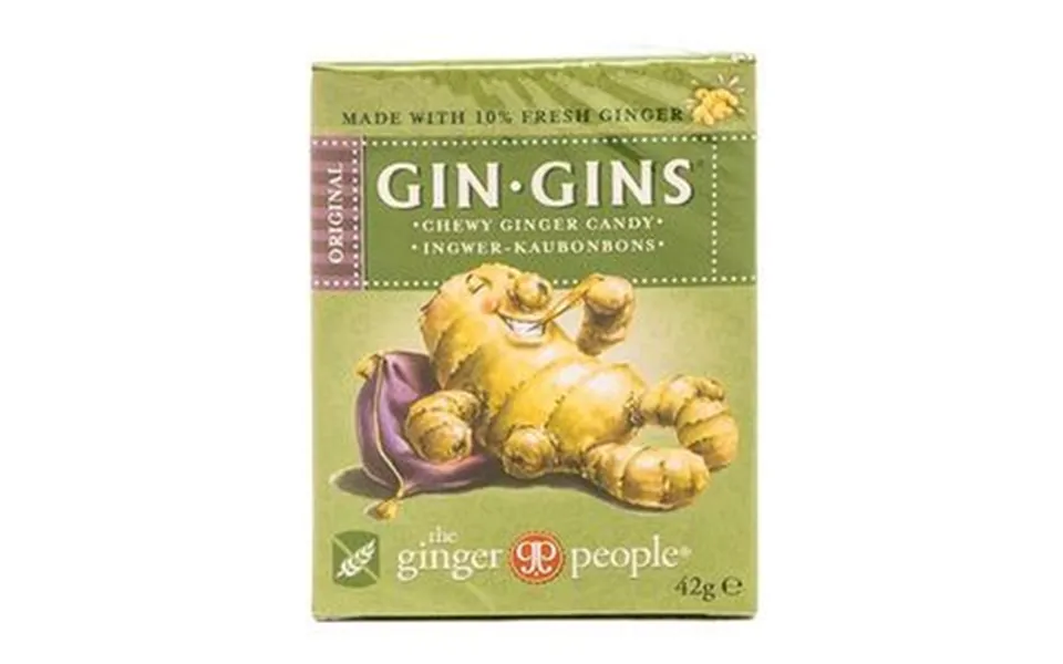 The Ginger People Gin Gins Ingefær Slik - 42 G