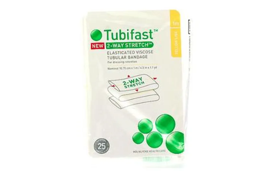 Tubifast 2-way Stretch Gul 10,75cm X1m