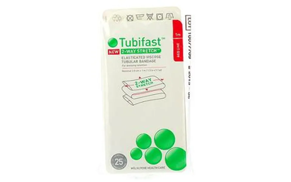 Tubifast 2-way Stretch Rød 3,5cm X 1m