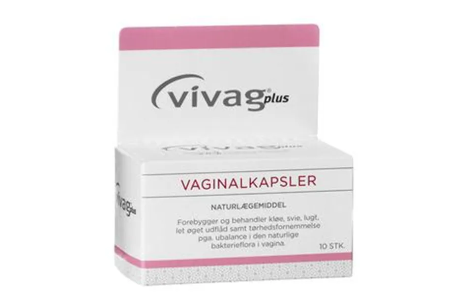 Vivag Plus Vaginalkapsler U Ap - 10 Kapsler