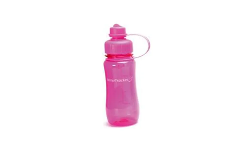 Water tracker water bottle hot pink - 0,5 l