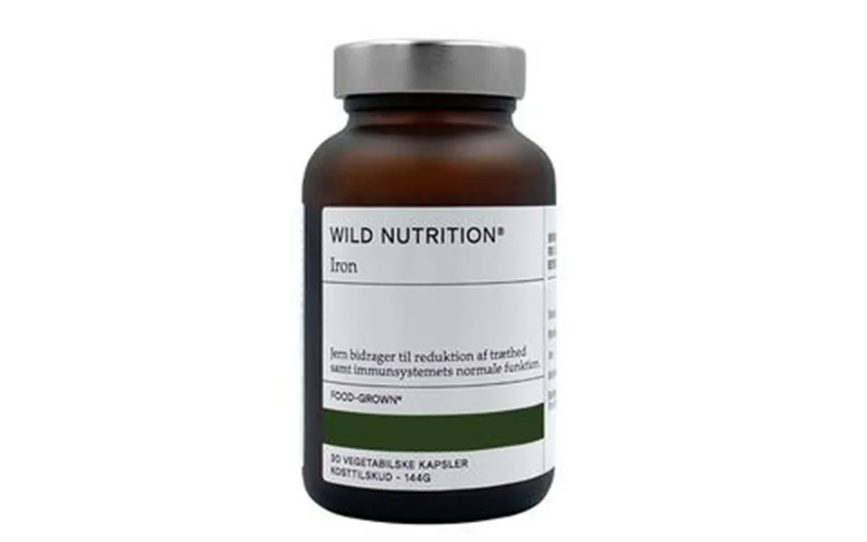 Wild nutrition iron - 30 kaps.