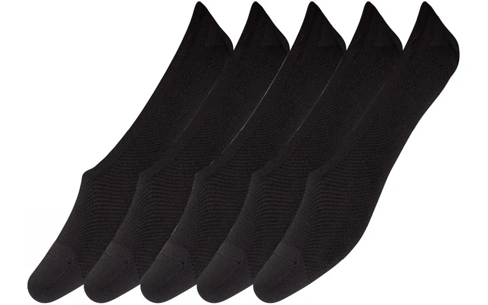 Decoy 5-pak footies stockings quick dry black 36 38
