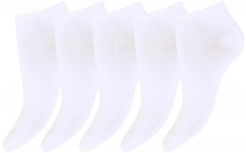 Decoy 5-pak ankle stockings bamboo multicolour 37 41