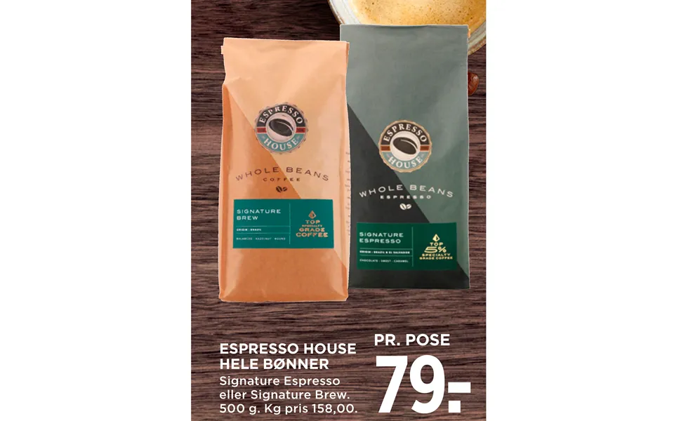 Espresso House Hele Bønner